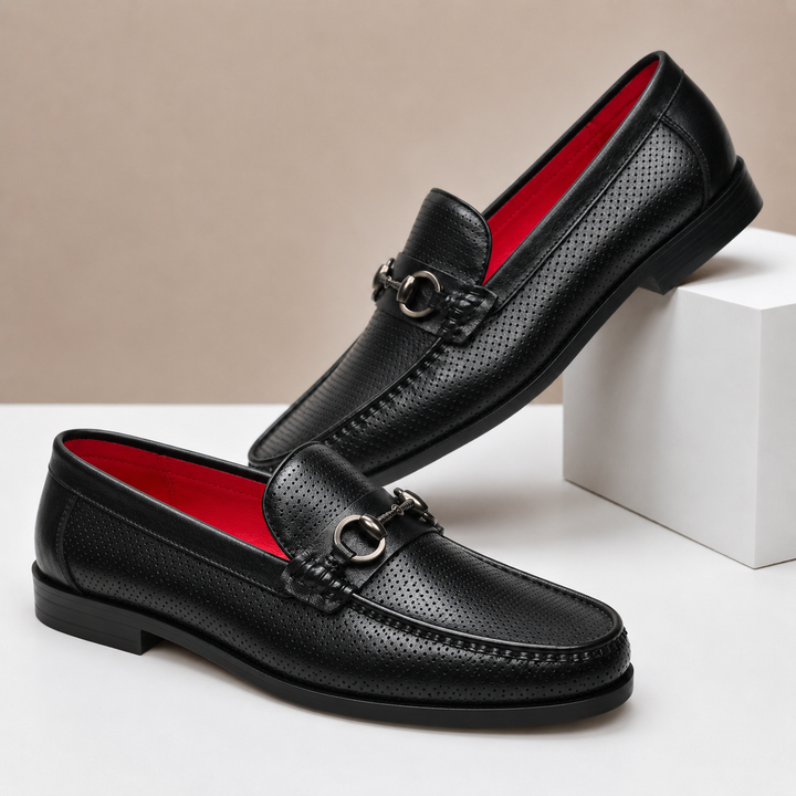Belluno Cowhide Leather Loafers