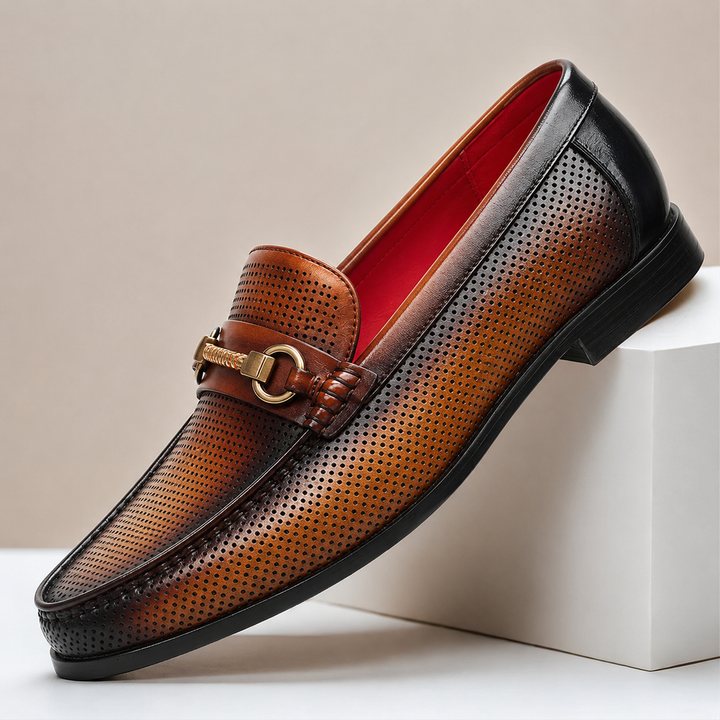 Belluno Cowhide Leather Loafers