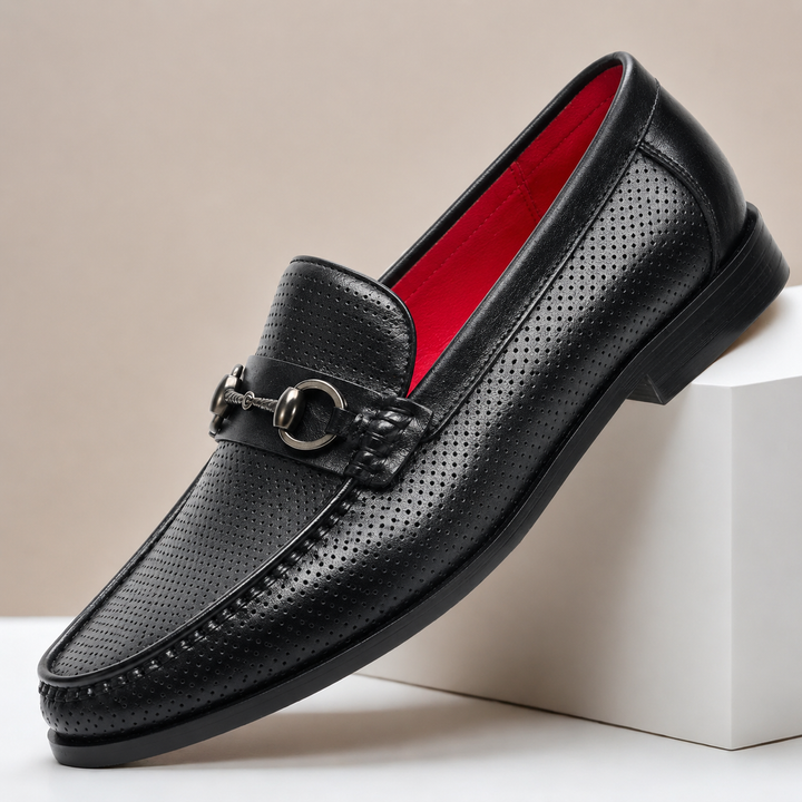 Belluno Cowhide Leather Loafers