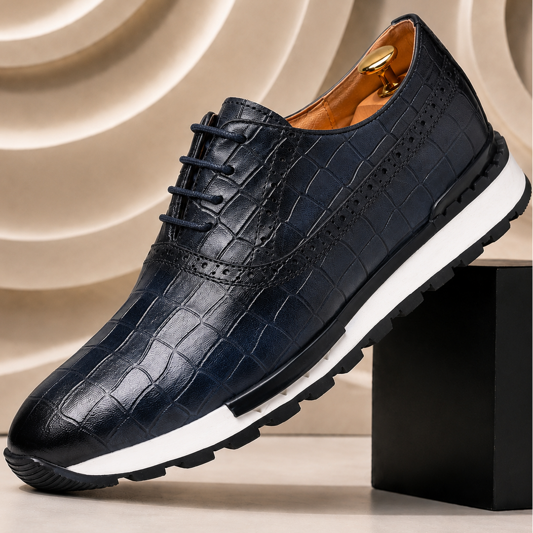 Vallana Cowhide Leather Sneakers