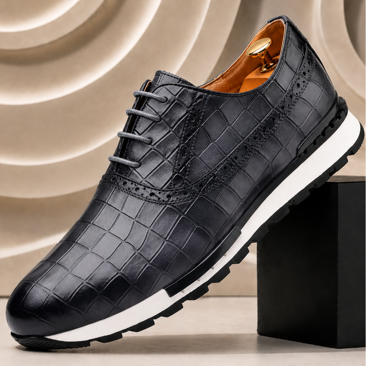 Vallana Cowhide Leather Sneakers
