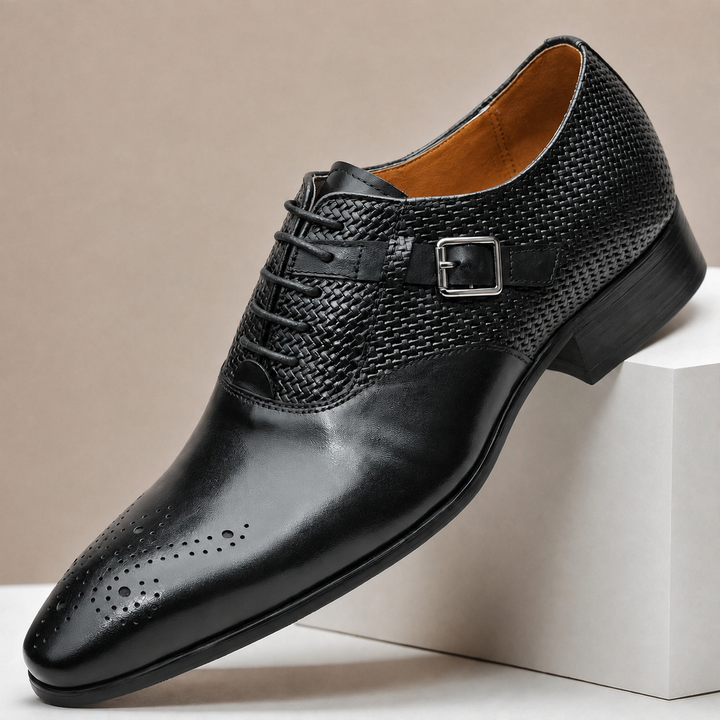 Lucia Cowhide Leather Shoes