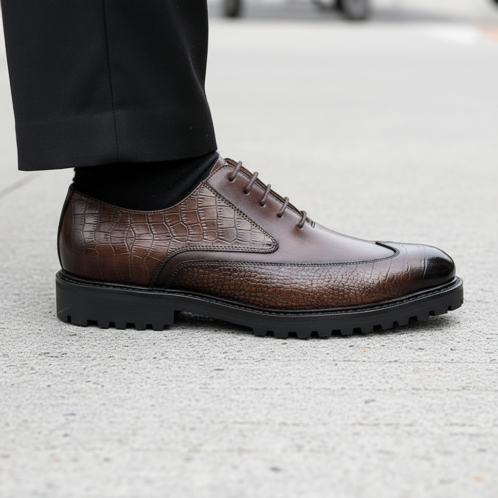 Creston Cowhide Leather Sneakers