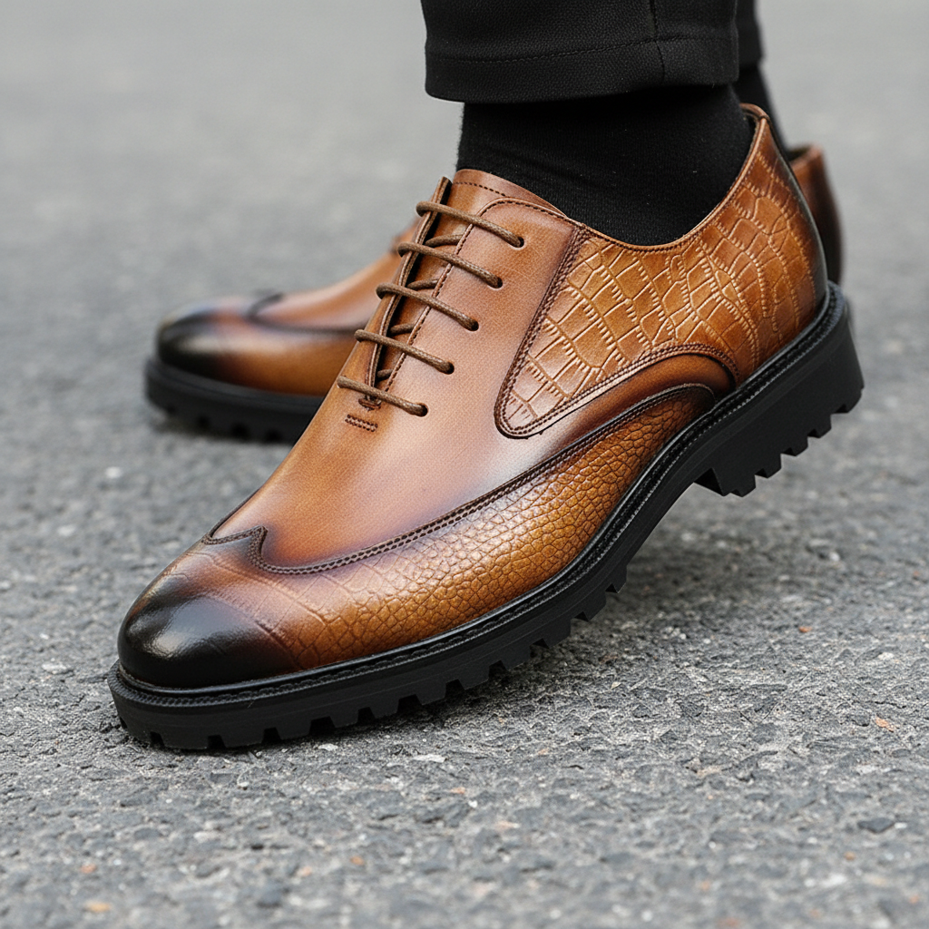 Creston Cowhide Leather Sneakers