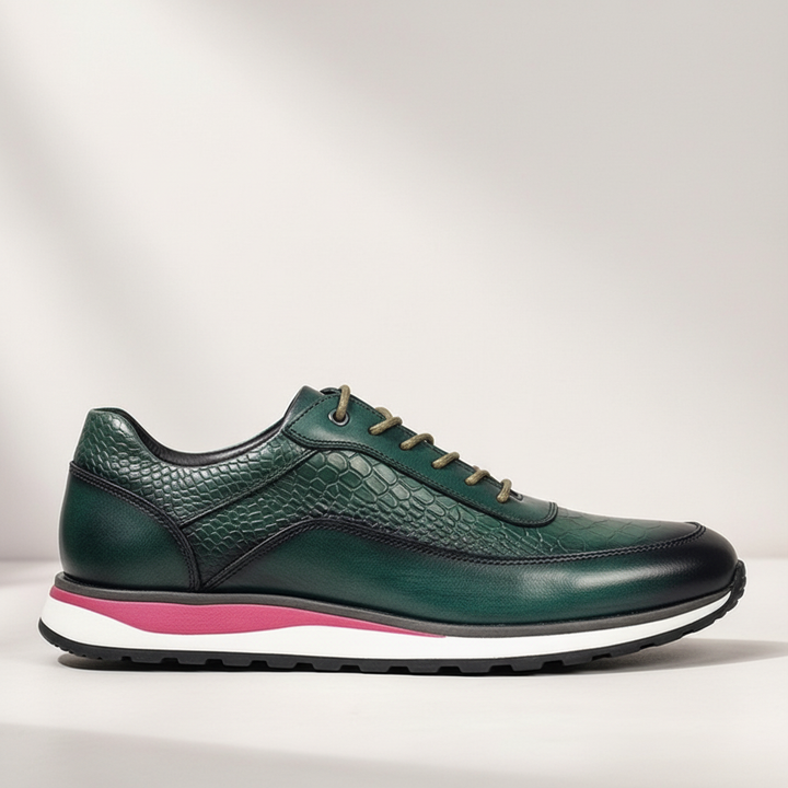 Virello Cowhide Leather Sneakers