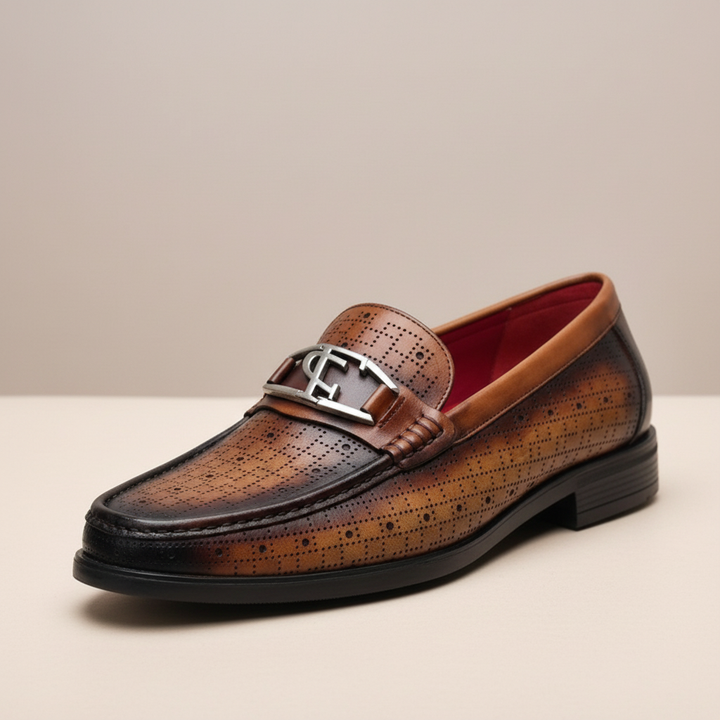 Rossetti Cowhide Leather Loafers