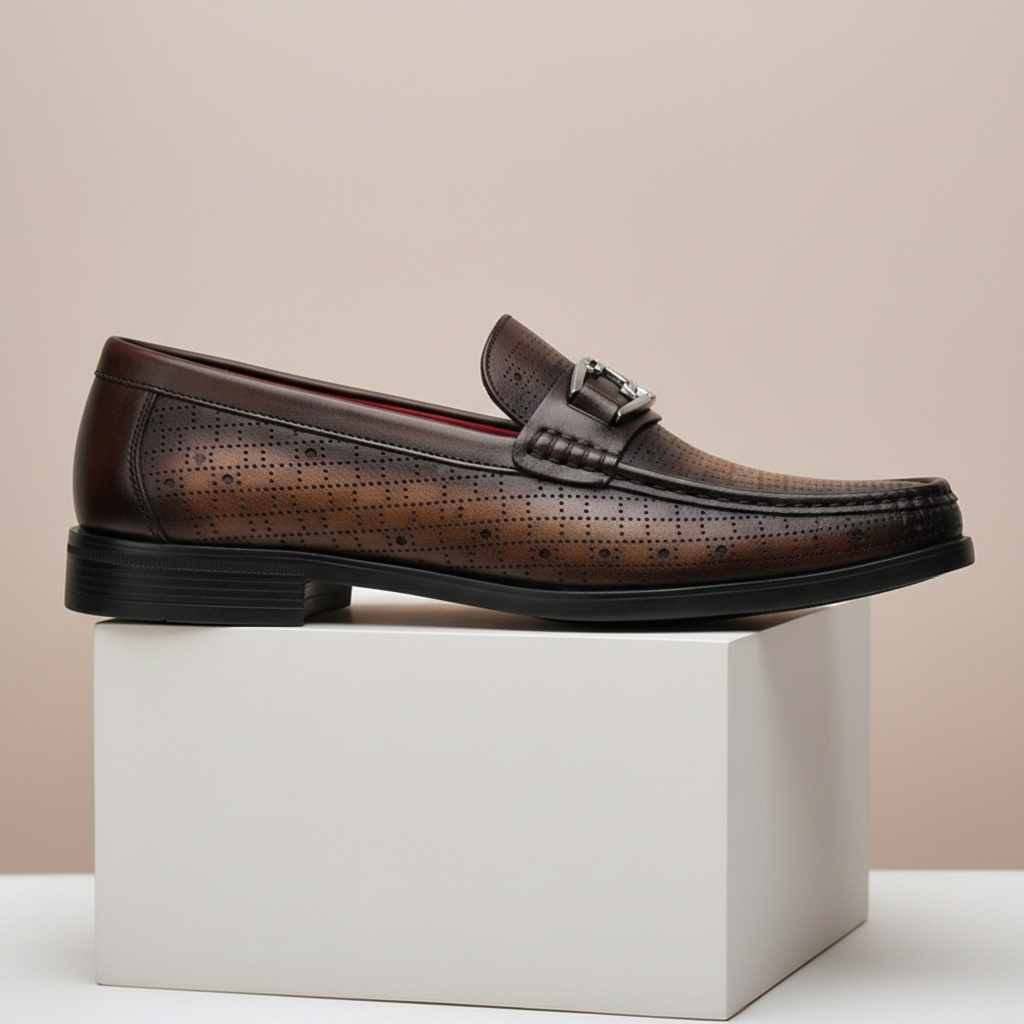 Rossetti Cowhide Leather Loafers