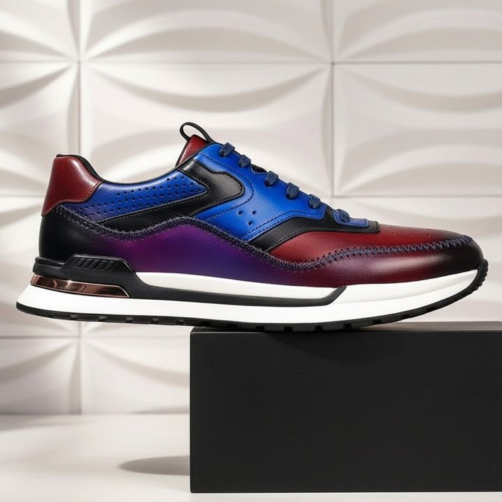 Castello Cowhide Leather Sneakers