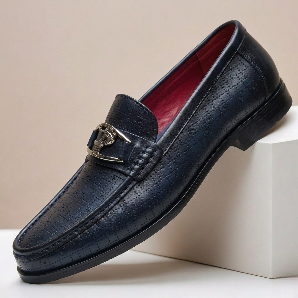 Rossetti Cowhide Leather Loafers