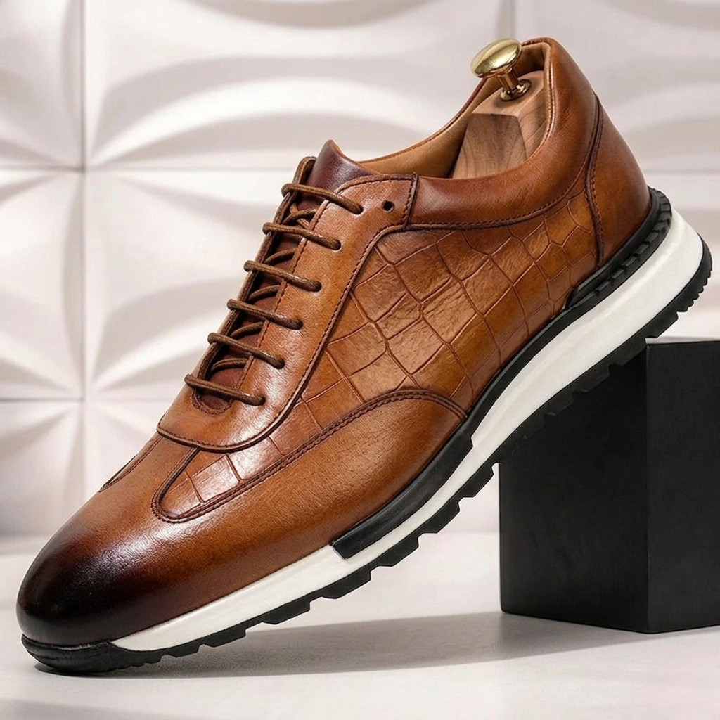 Luceratti Cowhide Leather Sneakers