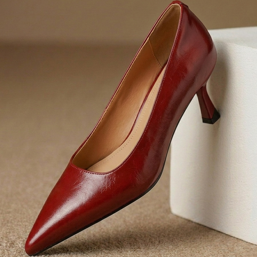 Linelle Genuine Leather Heels