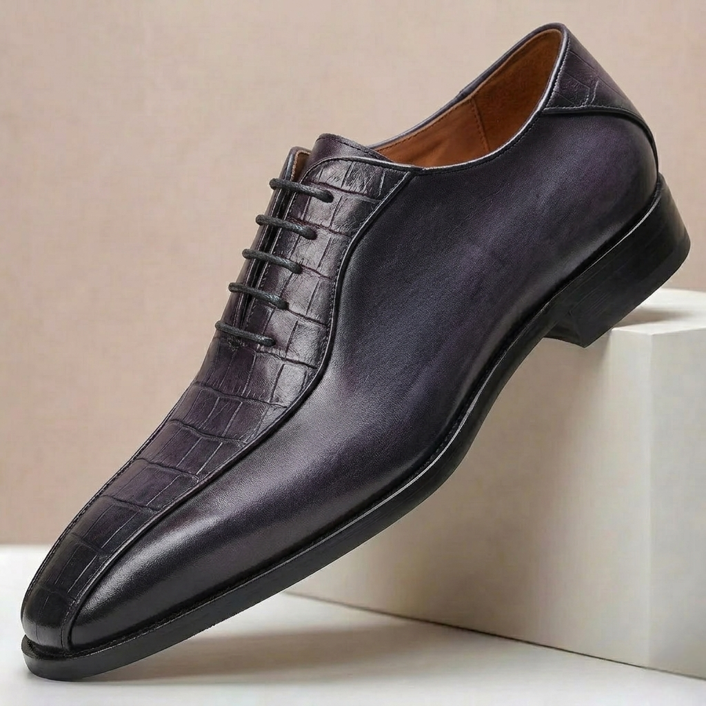 Azzuro Cowhide Leather Shoes