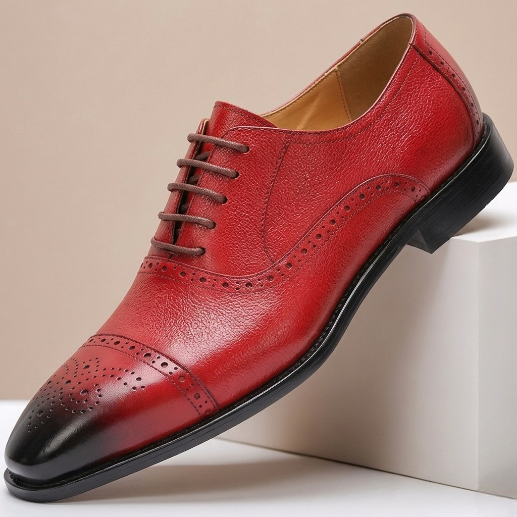 Bravento Cowhide Leather Shoes
