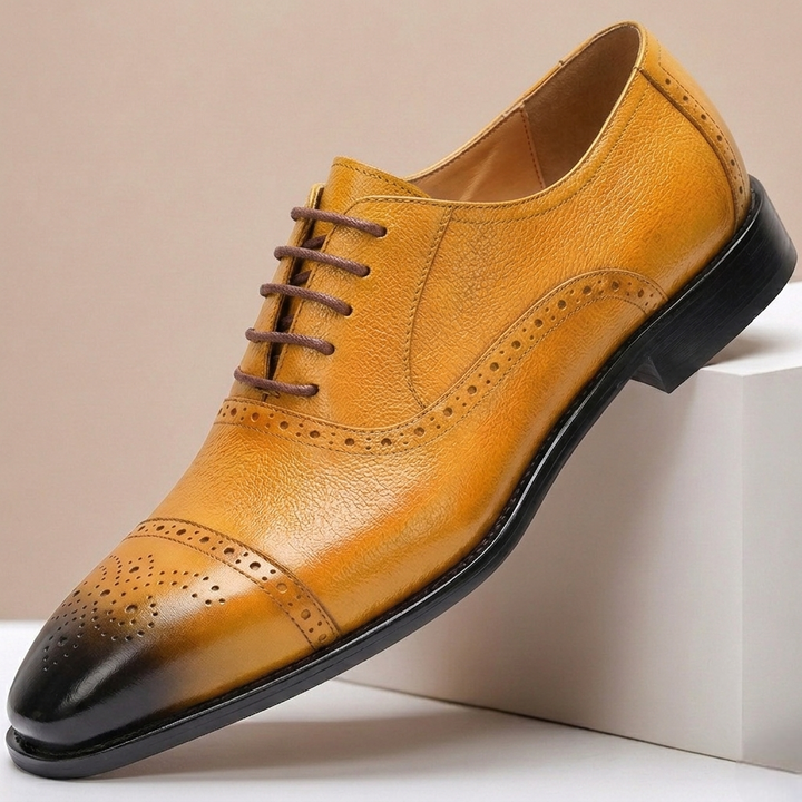 Bravento Cowhide Leather Shoes