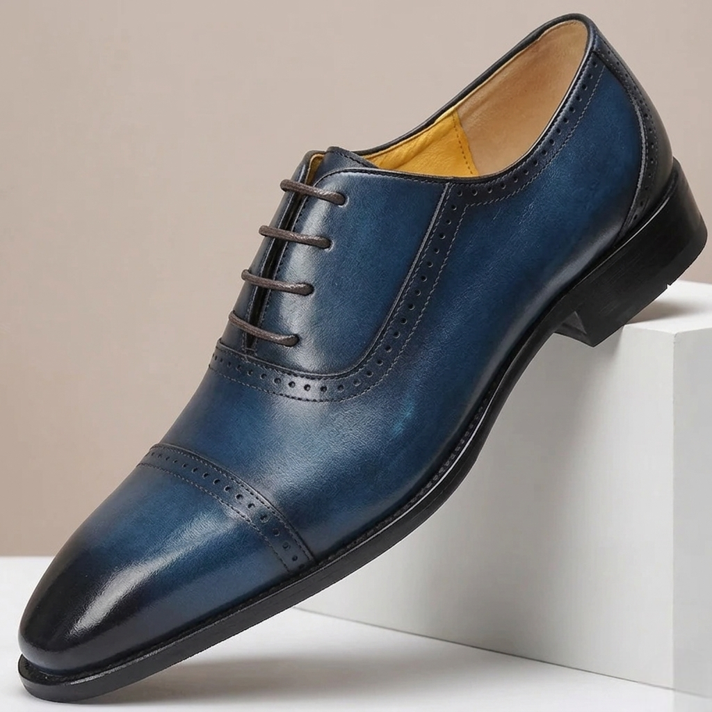 Kelson Cowhide Leather Shoes