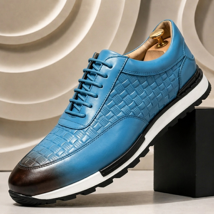 Rossi Cowhide Leather Sneakers