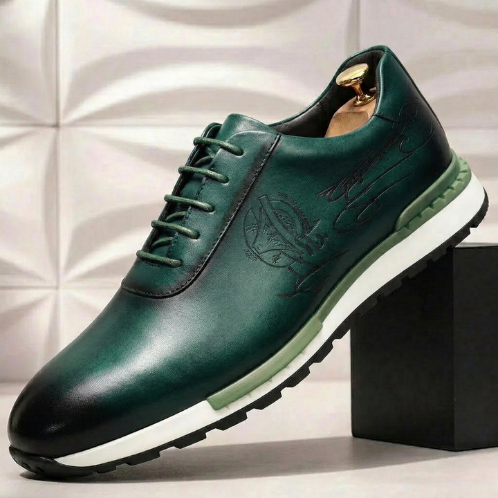 Rovatti Cowhide Leather Sneakers