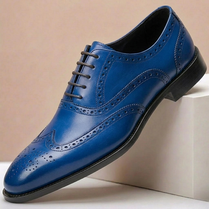 Alessandro Cowhide Leather Shoes