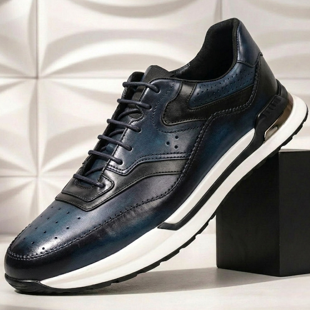 Castello Cowhide Leather Sneakers