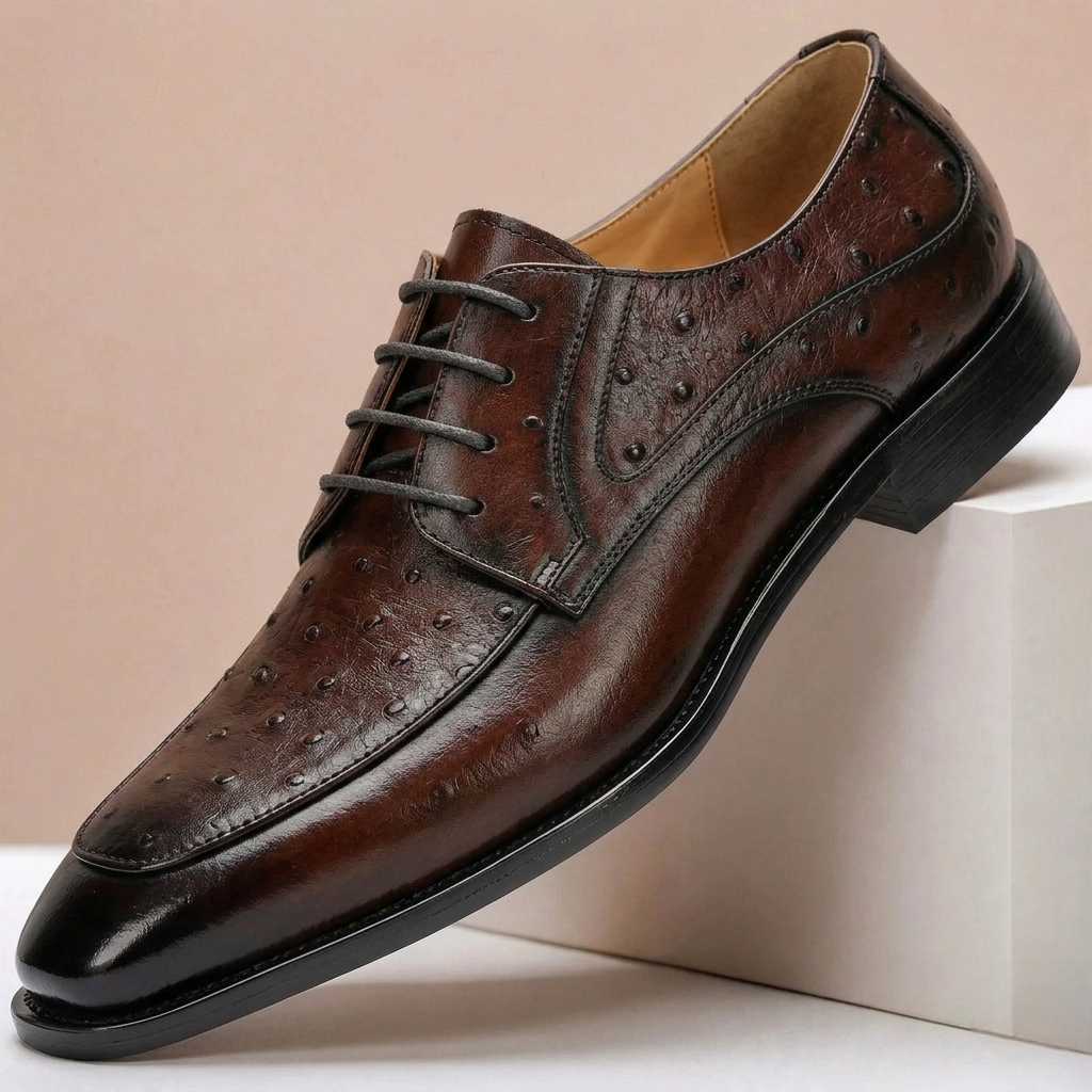 Tavero Cowhide Leather Shoes