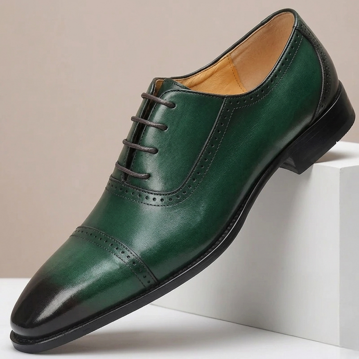 Kelson Cowhide Leather Shoes