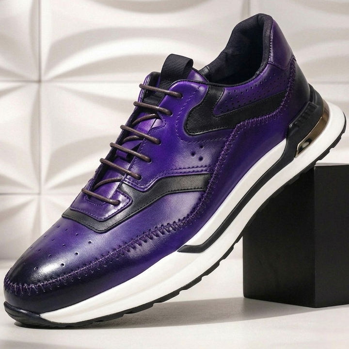 Castello Cowhide Leather Sneakers