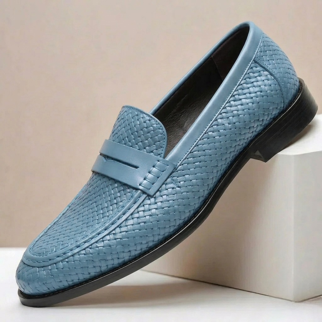 Carvello Cowhide Leather Loafers