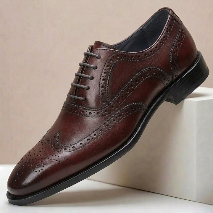 Santoria Cowhide Leather Shoes