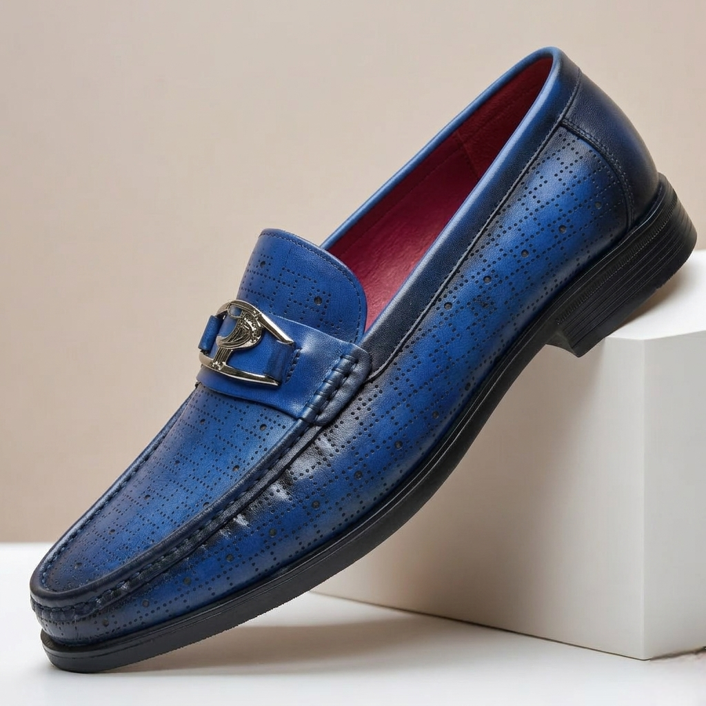 Rossetti Cowhide Leather Loafers