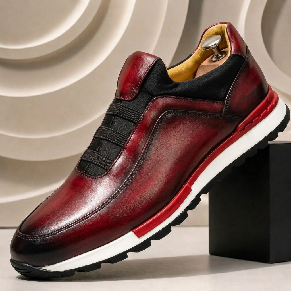 Verano Cowhide Leather Sneakers