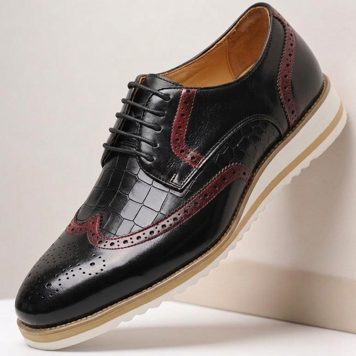 Romano Cowhide Leather Shoes