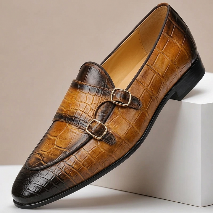 Lucerano Cowhide Leather Loafers