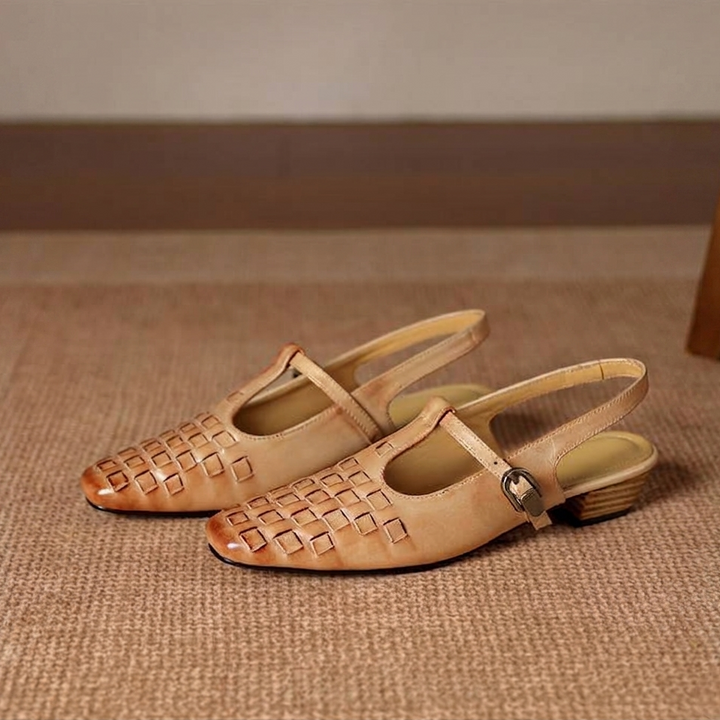 Lietta Genuine Leather Heels