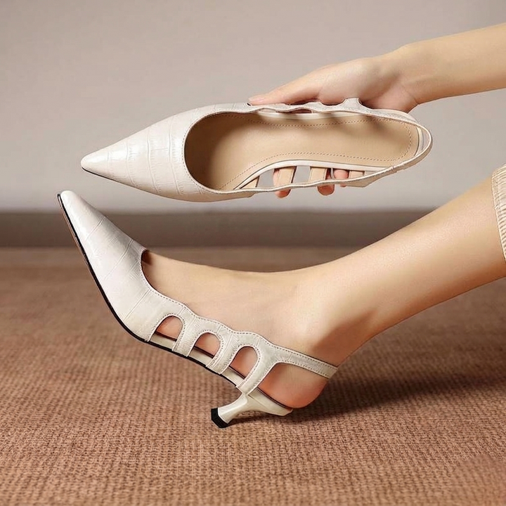 Renata Genuine Leather Heels