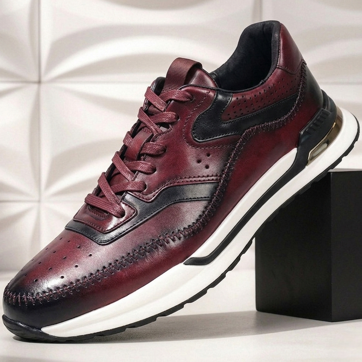 Castello Cowhide Leather Sneakers