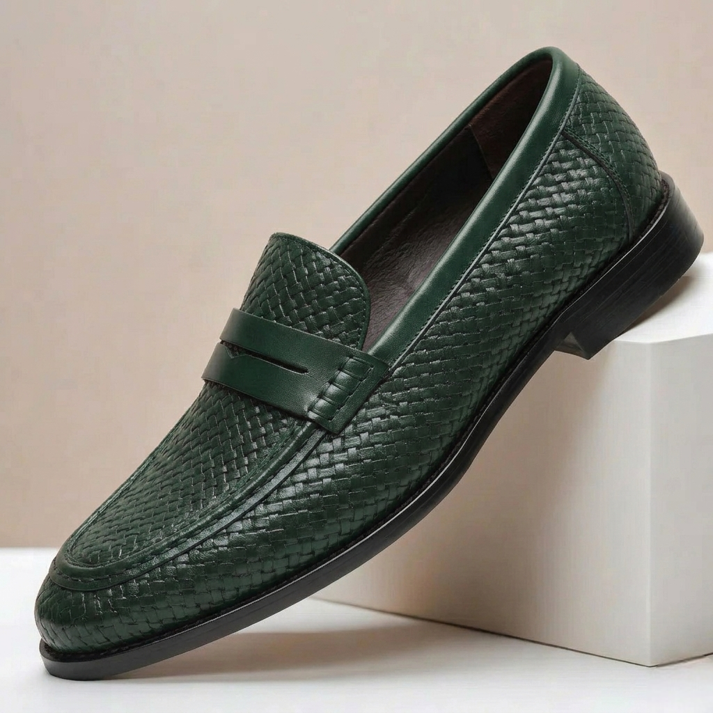 Carvello Cowhide Leather Loafers