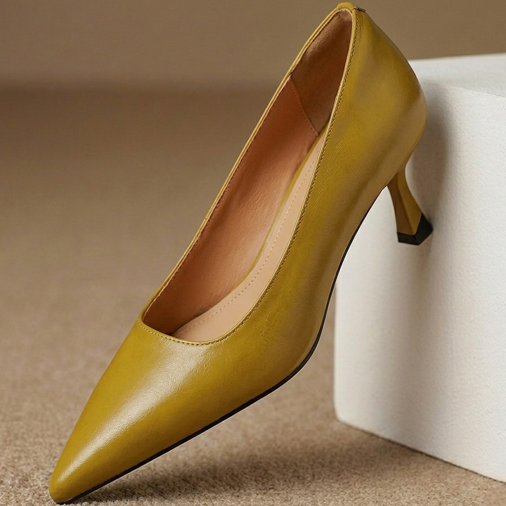 Linelle Genuine Leather Heels