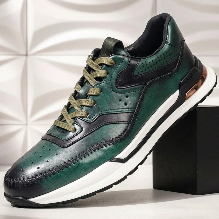 Loretto Cowhide Leather Sneakers