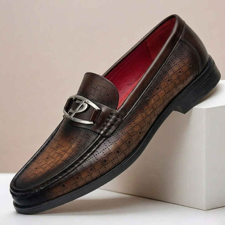 Rossetti Cowhide Leather Loafers