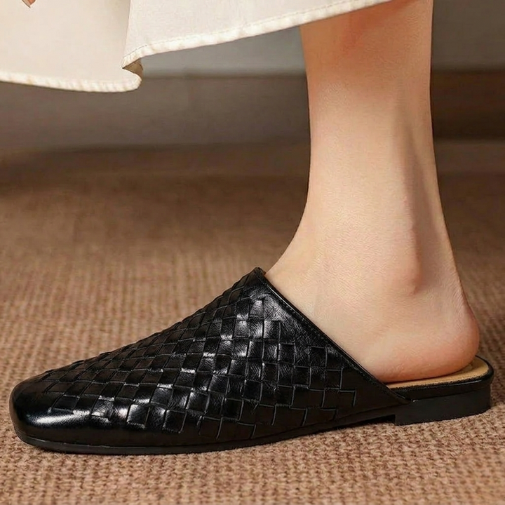 Varelina Genuine Leather Mules