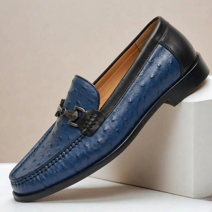 Orvani Cowhide Leather Loafers
