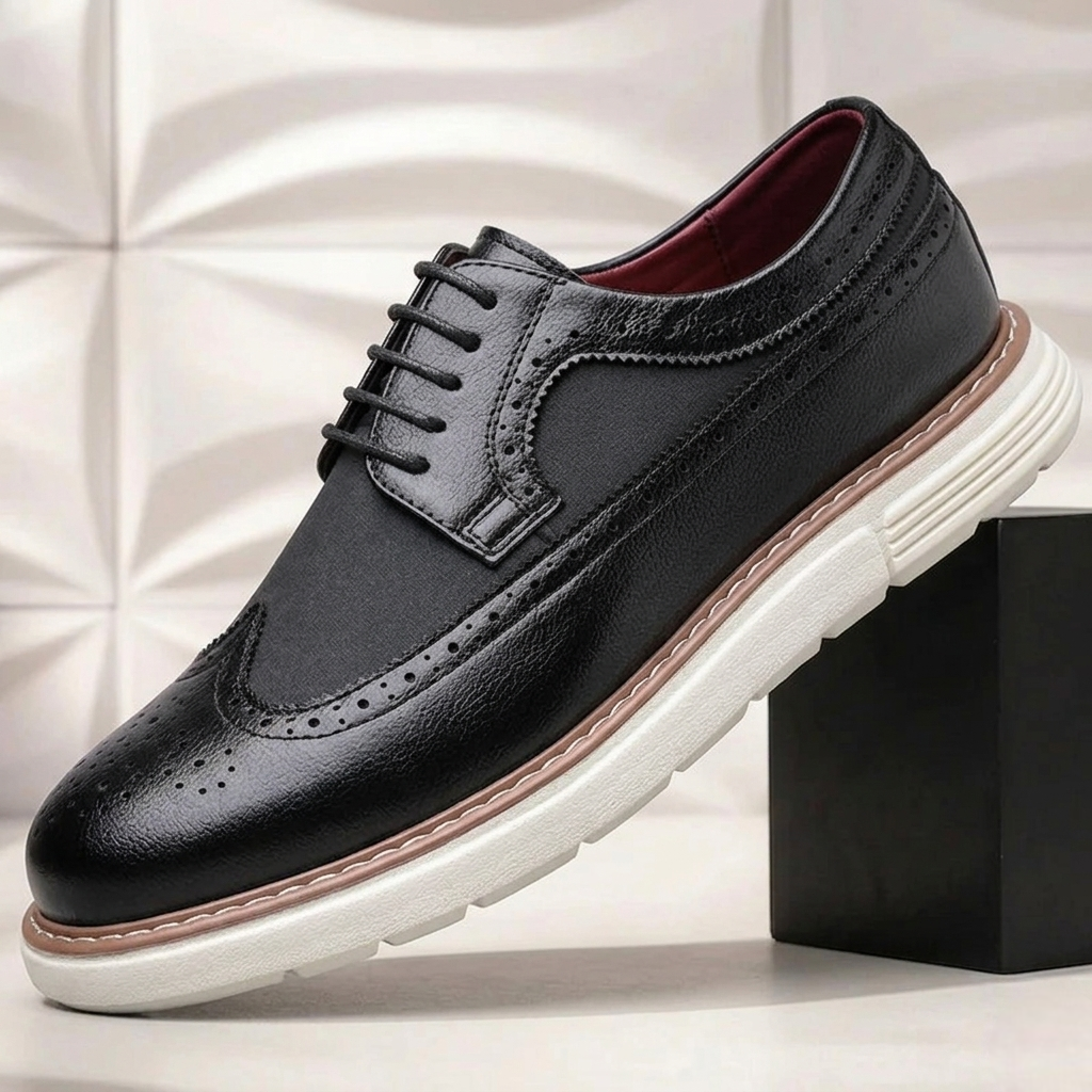 Orazio Cowhide Leather Sneakers