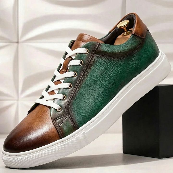 Valtero Cowhide Leather Sneakers