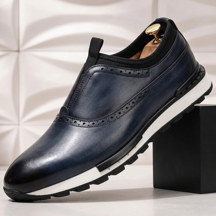 Vantoris Cowhide Leather Sneakers