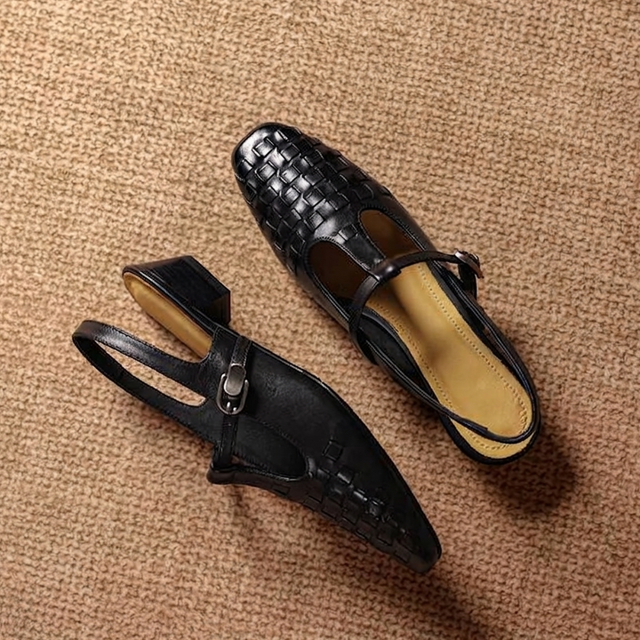 Lietta Genuine Leather Heels