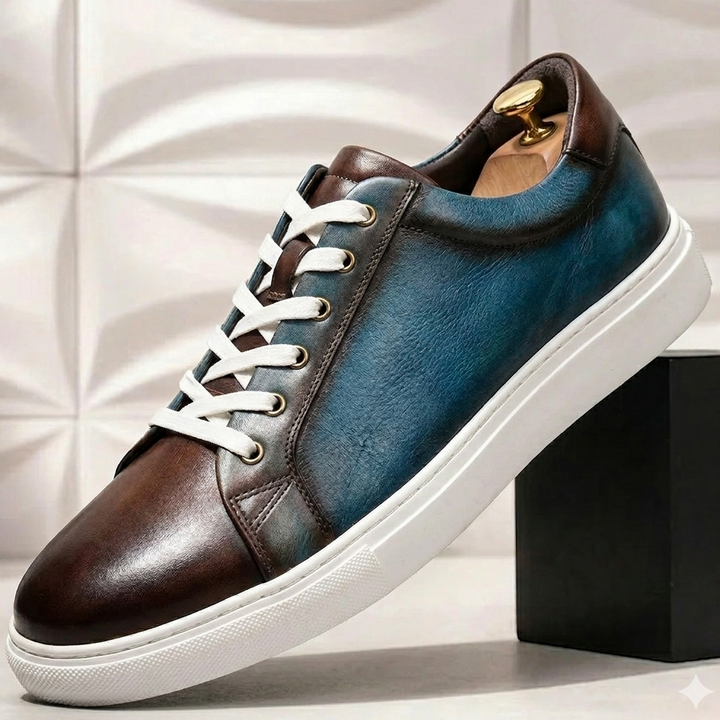 Valtero Cowhide Leather Sneakers