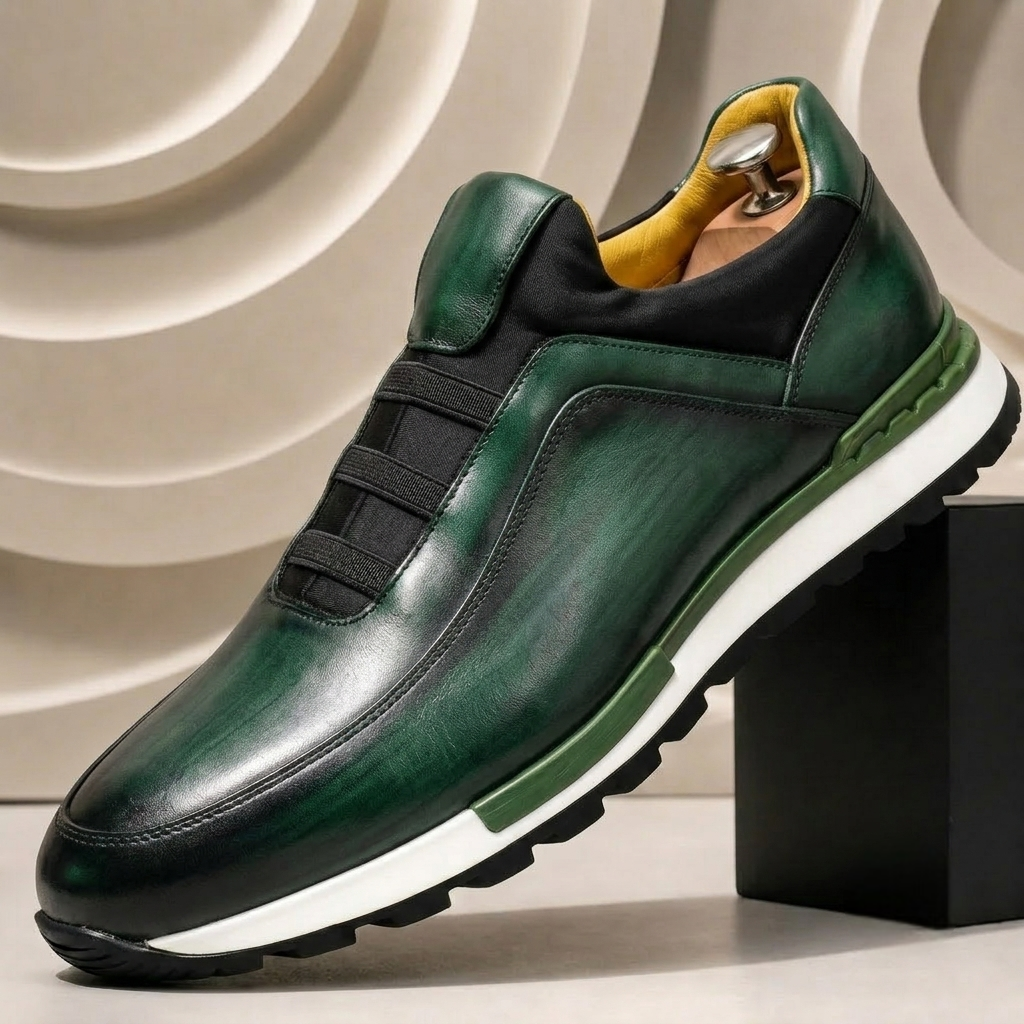 Verano Cowhide Leather Sneakers