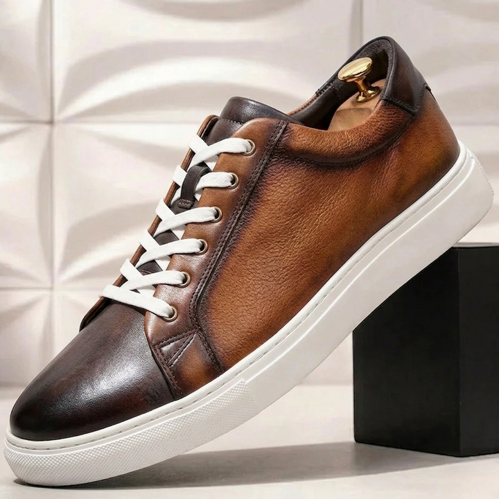 Valtero Cowhide Leather Sneakers
