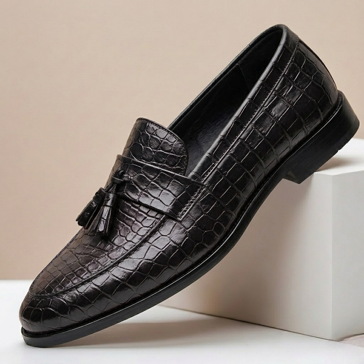 Mattia Genuine Leather Loafers