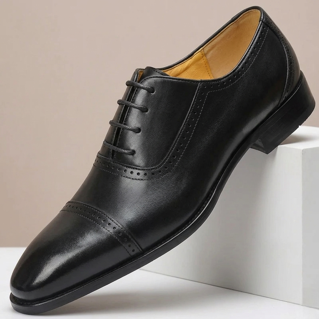 Kelson Cowhide Leather Shoes